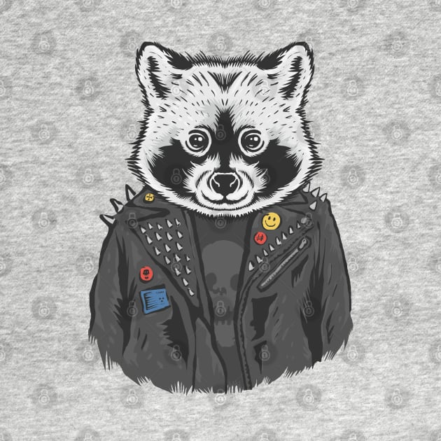 Metal Racoon by haloakuadit